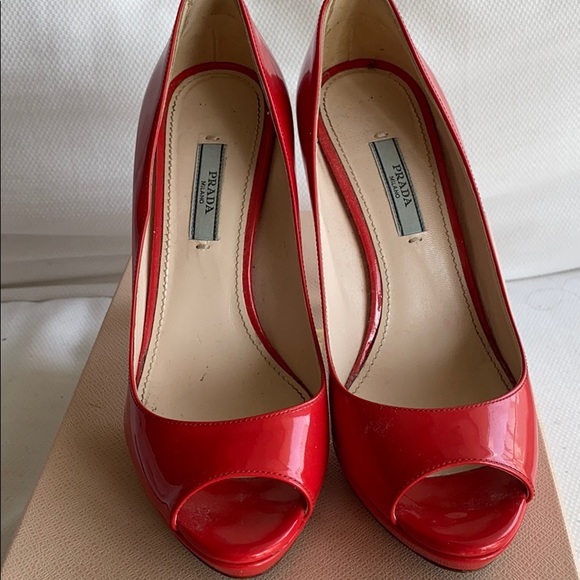 Prada peep toe shoes - Picture 2 of 5